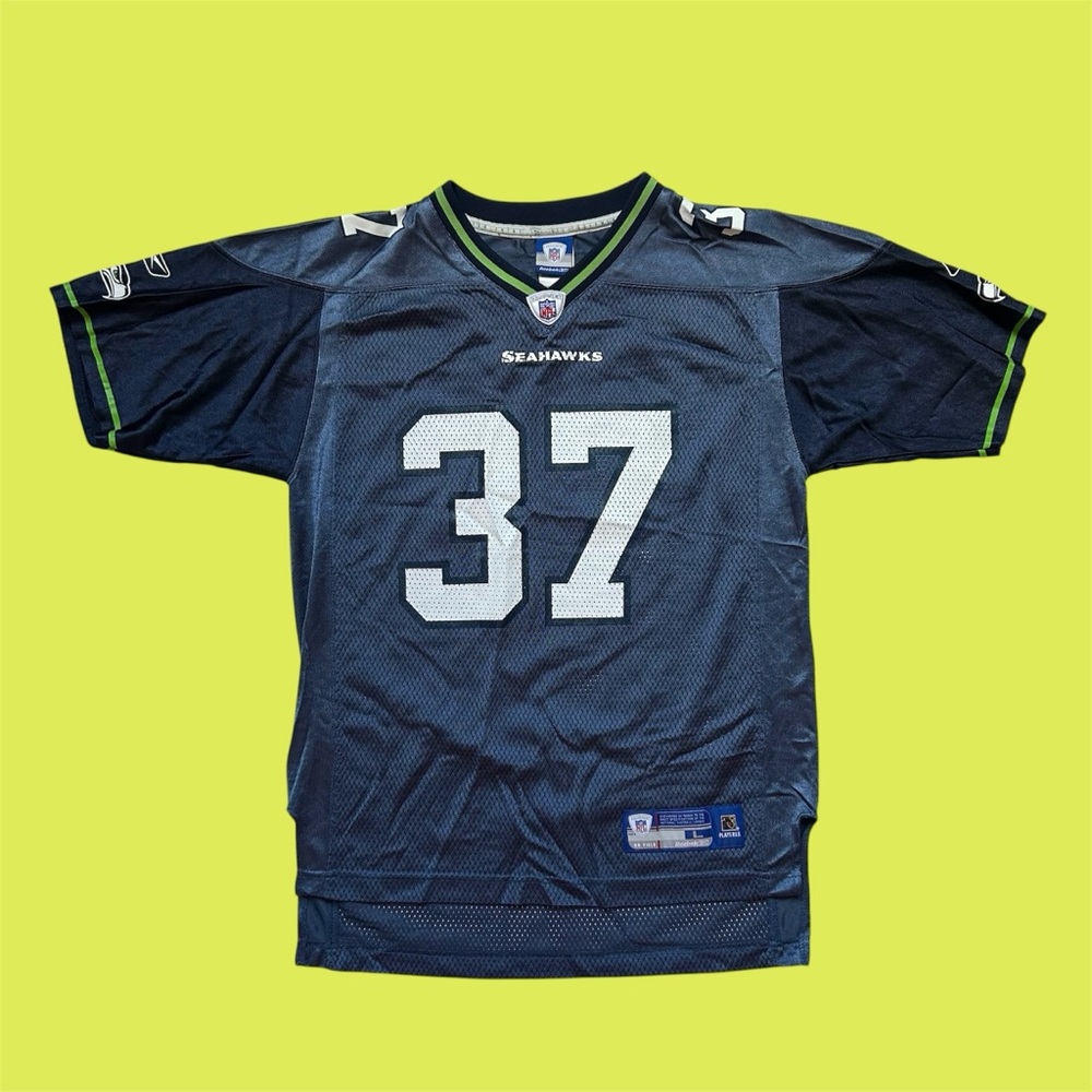 Reebok NFL Seattle Seahawks Shaun Alexander #37 Mesh Jersey Youth Kids Large